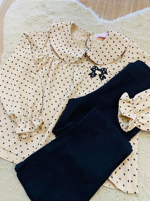 CONJUNTO BATINHA E CALÇA FLARE KUKIÊ