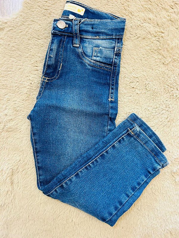 CALÇA JEANS FEMININA TRAJADINHOS (4 ao 8)