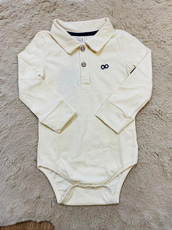 BODY MANGA LONGA GOLA POLO LUC.BOO - TAM GG AO 2