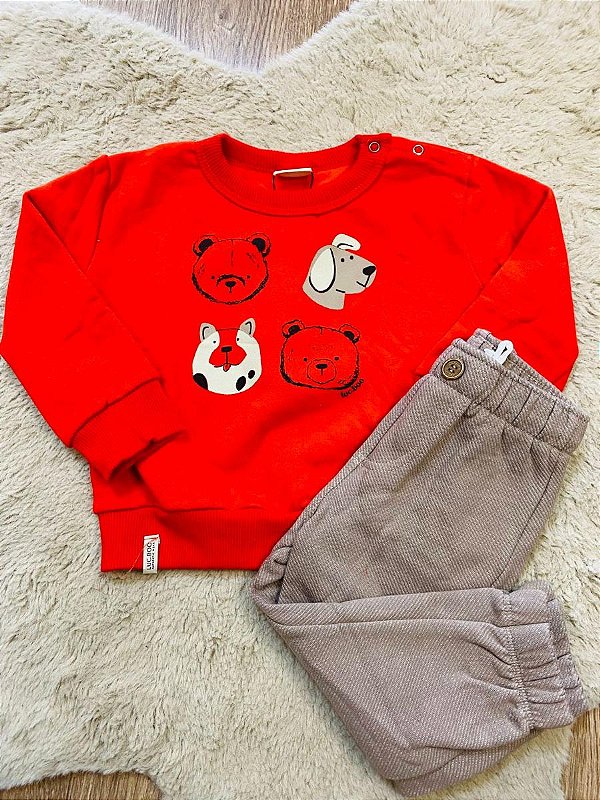 CONJUNTO MOLETOM LUC.BOO