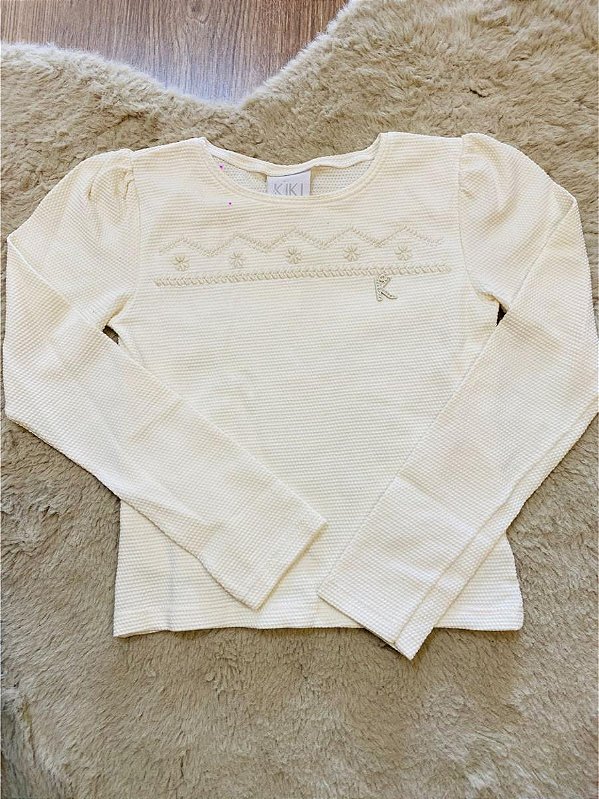 BLUSA MANGA LONGA KIKI XODÓ - 6 AO 10