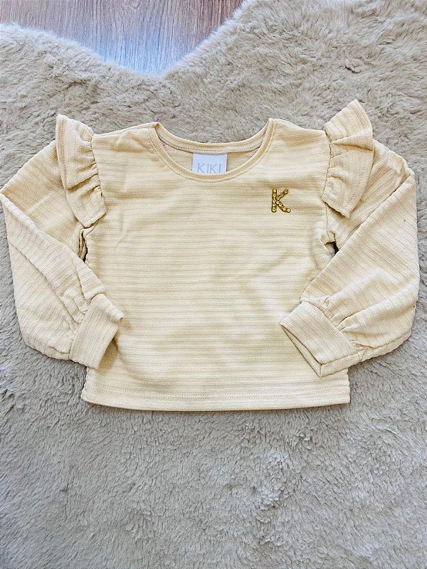 BLUSA MANGA LONGA KIKI XODÓ - 1 AO 3