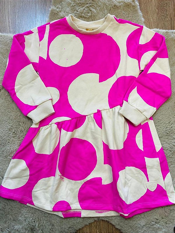 VESTIDO MOLETOM UP BABY - TAM 1 AO 3