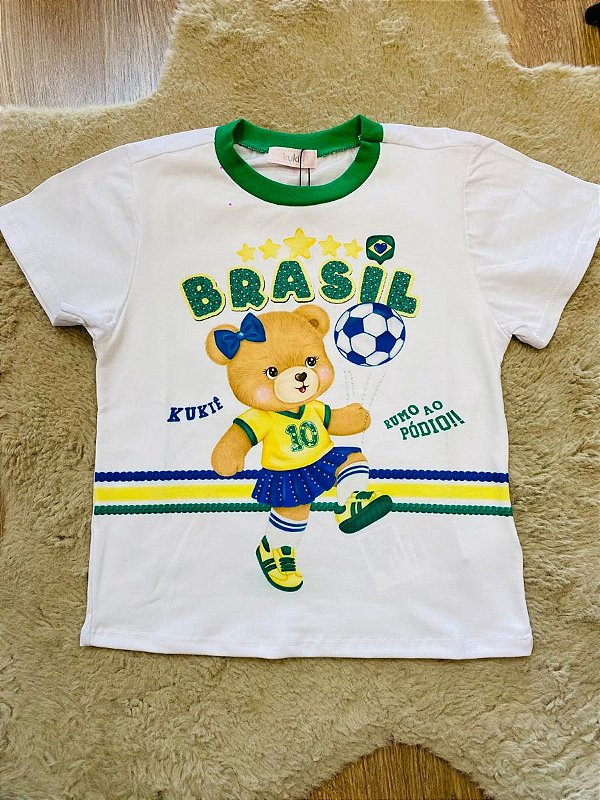 CAMISETA MANGA CURTA COPA 2026 KUKIÊ (TAM 6 AO 10)