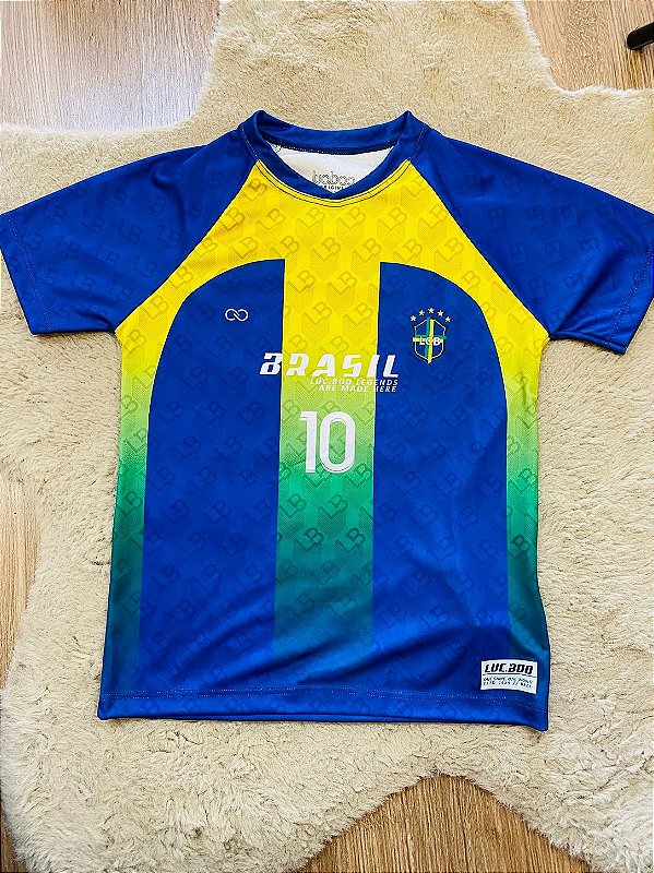 CAMISETA MANGA CURTA COPA 2026 LUC.BOO (TAM 4 AO 10)