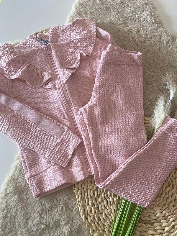 CONJUNTO BLUSA E CALÇA KUKIÊ - TAM 4