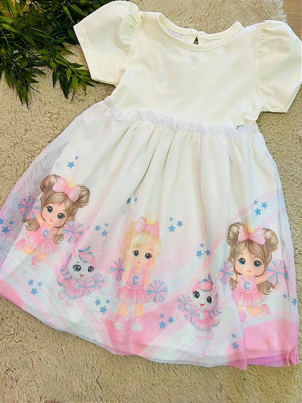 VESTIDO MANGA CURTA MUNDO CINTO - TAM GG AO 3