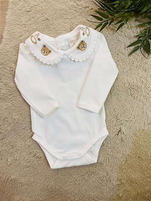 BODY MANGA LONGA MINI&CO - TAM RN AO M
