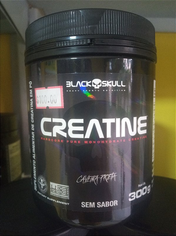 Creatina Black Skull Pura 300g