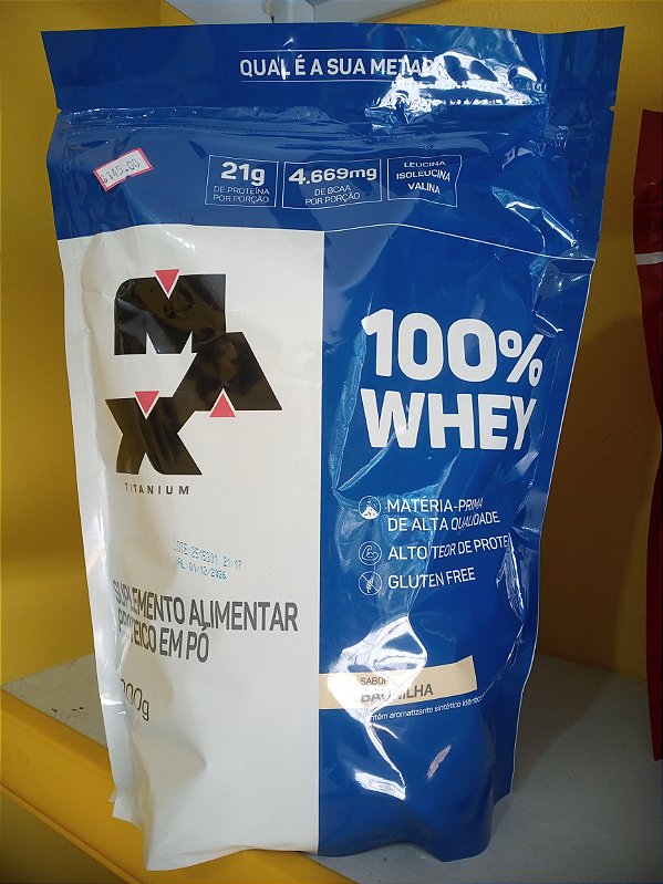 Whey protein Max Titanium refil