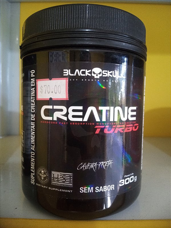 Creatina turbo Black skull 300g