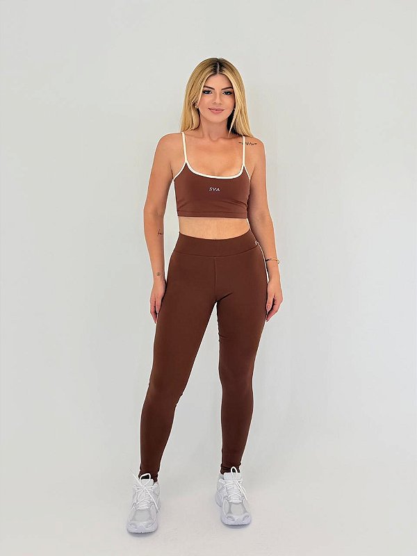 LEGGING FIT PATRICIA MARROM
