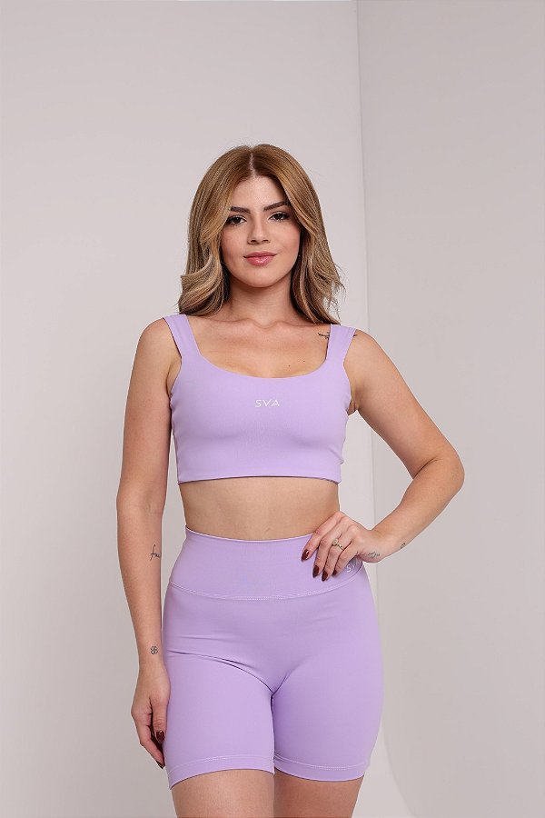 CROPPED FIT NATY LILAS
