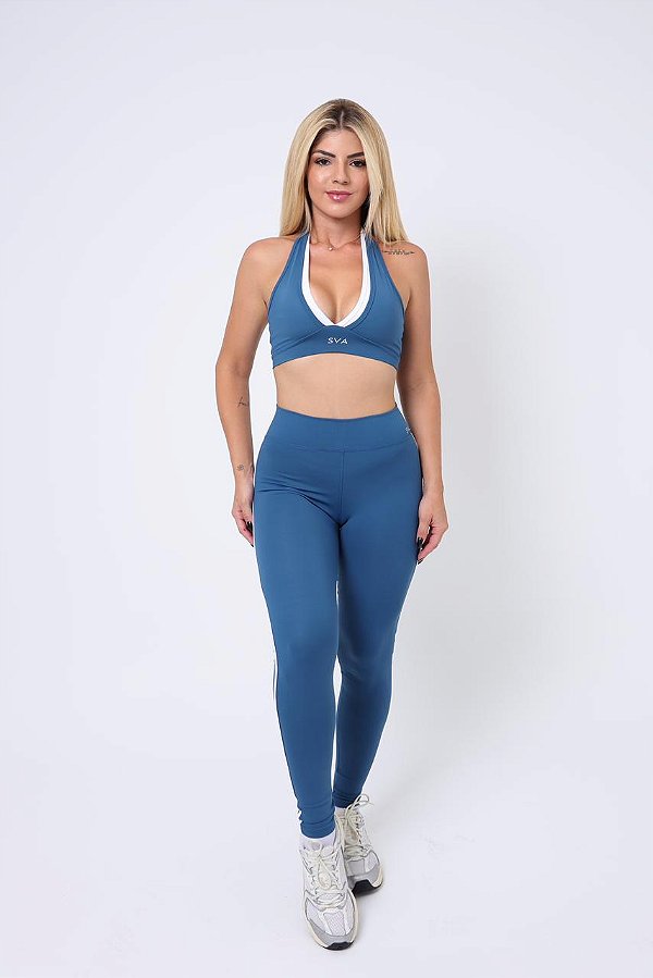 LEGGING FIT PATRICIA AZUL PETROLEO