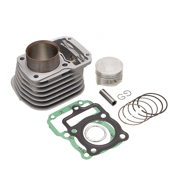 Kit Premium C/cilindro Pistao Junta Kmp.anel Rik Cg 125 02