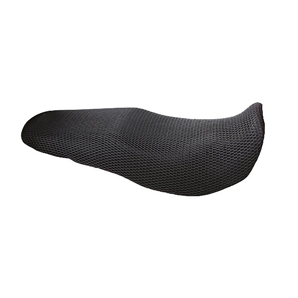 Capa De Banco Bering Ventilada Com Tela Fio 6mm (preta) Xl