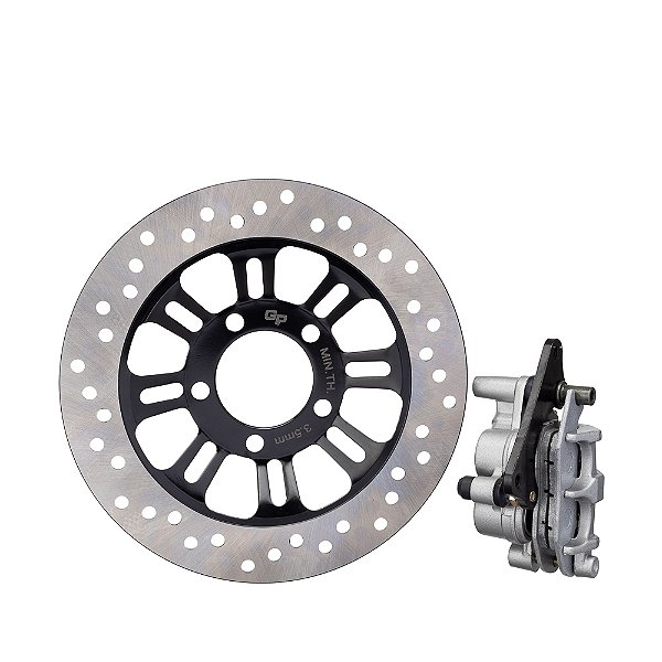 Disco C/ Caliper De Freio Dianteiro Gp7 Cg 150 09/15