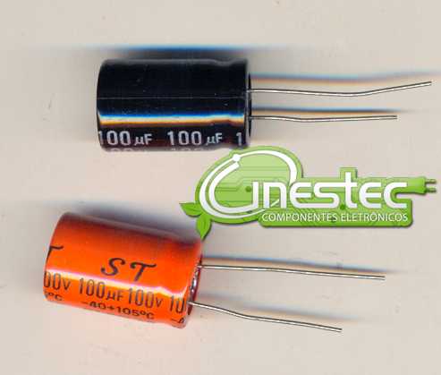 100UF x 100V BIPOLAR RD - 105°