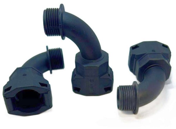 10pçs PRENSA / CURVA 90o ENGATE RÁPIDO / NW23 M25X1,5 PRT