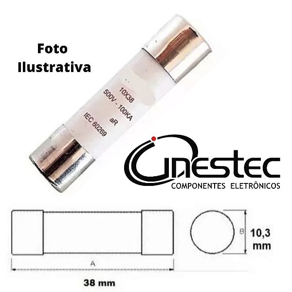 16A FUSIVEL CERAMICO / ULTRA RAPICO (10x38mm)