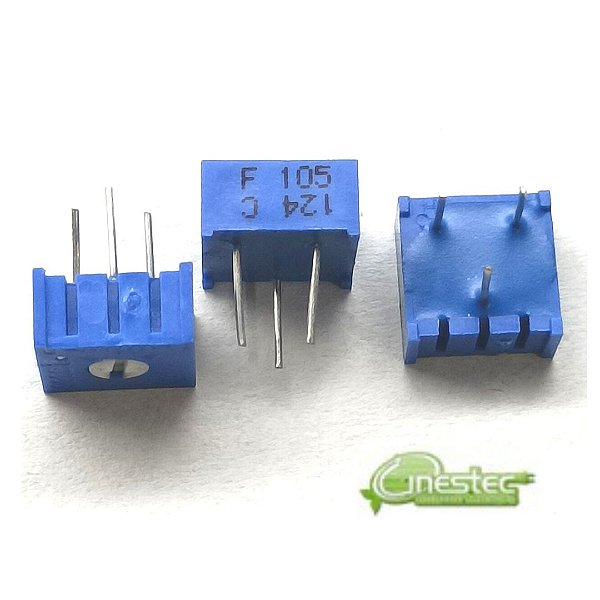 1M TRIMPOT H 10MM 1 VOLTA  3386F