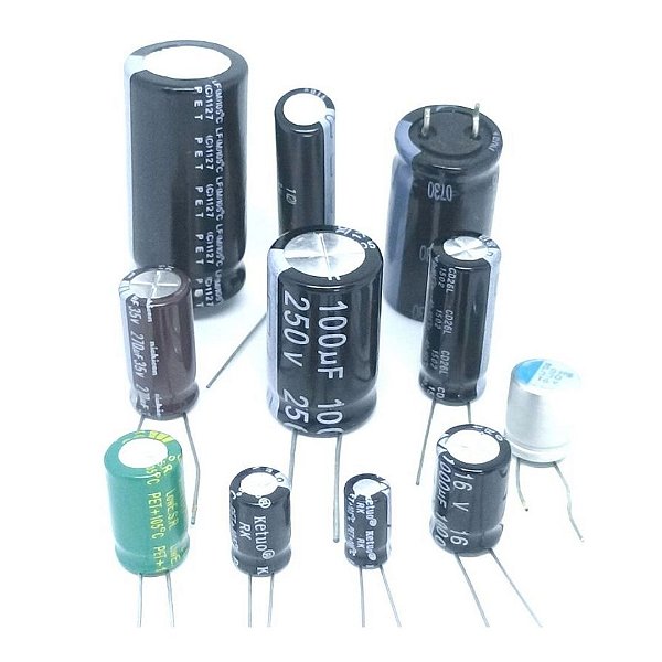 1UF X 400V  RD  105 graus