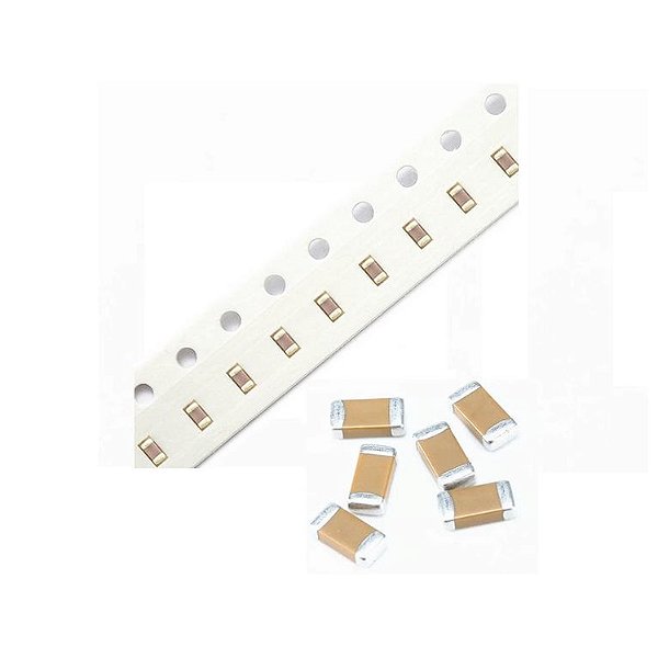 2,2nF X 50V (2K2pf) X7 CAPACITOR SMD  0402  50 PECAS