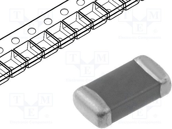 2,2UF X 10V  X7R  CAPACITOR  SMD CADA 25 PECAS