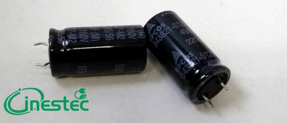 220UF X 160V  RD  PRE-CORTADO  EPCOS