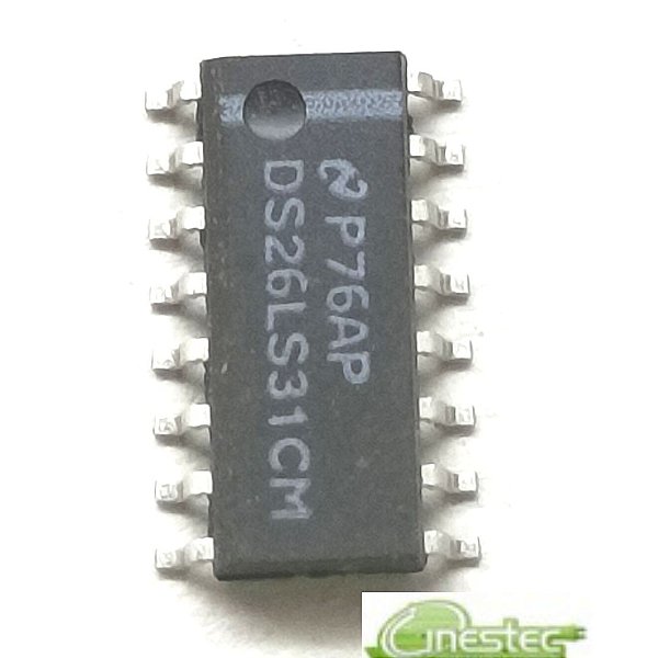 26LS31CMX    SOIC16   SMD