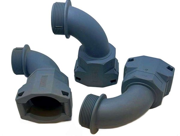 3pçs PRENSA / CURVA 90o ENGATE RÁPIDO / NW29 M32X1,5 CZ