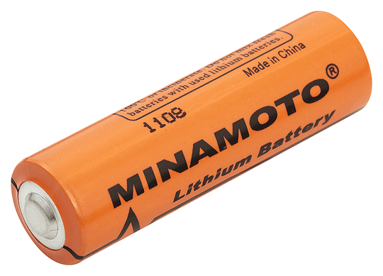 BATERIA 3,6V - 2500maH - LITHIUM AA COM TOP - MINAMOTO