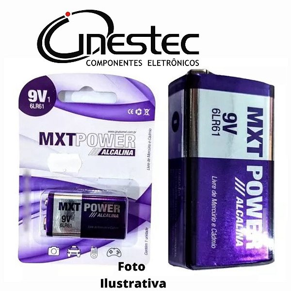 BATERIA 9V ALCALINA MXT 6LR61