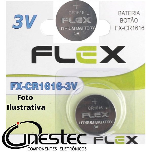 BATERIA CR1616 3V LITHIUM - FLEX
