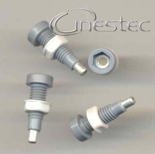 BORNE BANANA 2MM B67  CINZA