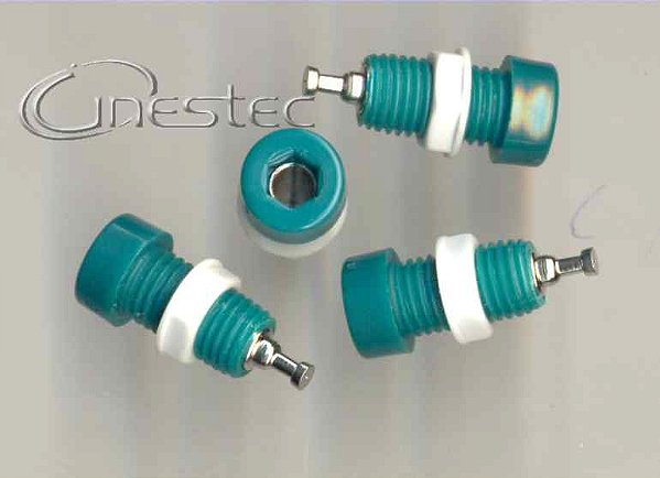 BORNE BANANA 4MM B17  VERDE