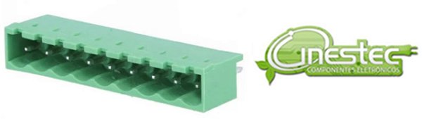 BORNE KRA  2EDGRC 5,0/5.08  MACHO  8P  180 graus  TERMINAL BLOCK