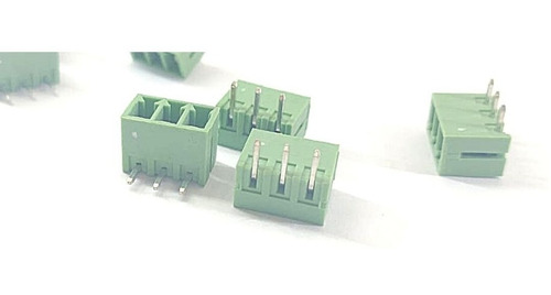 Borne Kra Header Mc 1,5/ 3-g-3,81 Macho - 10 Unidades Verde