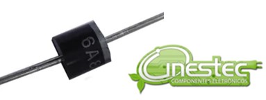6A8  6A X 800V - DIODO RETIFICADOR