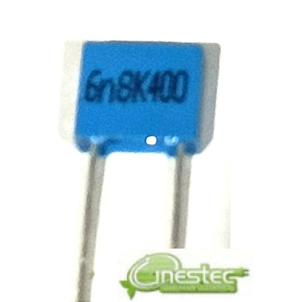 6K8PF X 400V  POLIESTER NAO METALIZADO CADA 5 PECAS