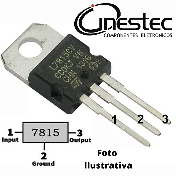 7815 - TO220 - REGULADOR