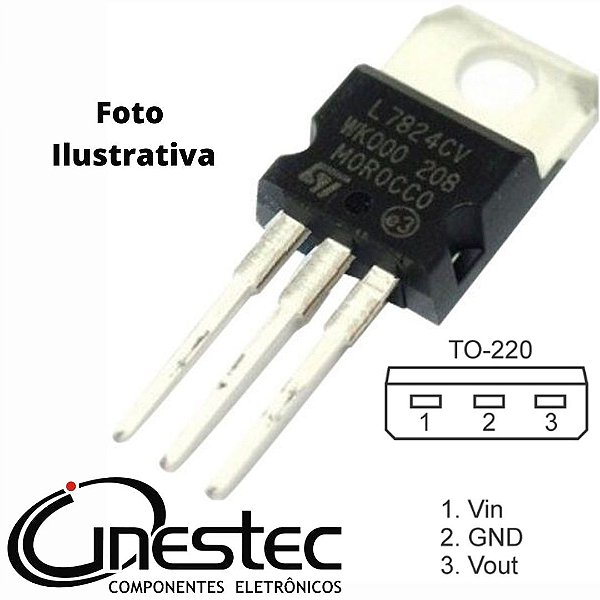 7824 - TO220 - REGULADOR
