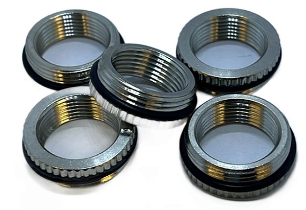 ADAPTADOR / REDUTOR LATAO NIQ PG21 p/ PG16 C/ ORING KIT 5PÇS