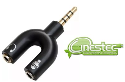 ADAPTADOR 1P2ST (4C) -> 2J2ST - PRETO