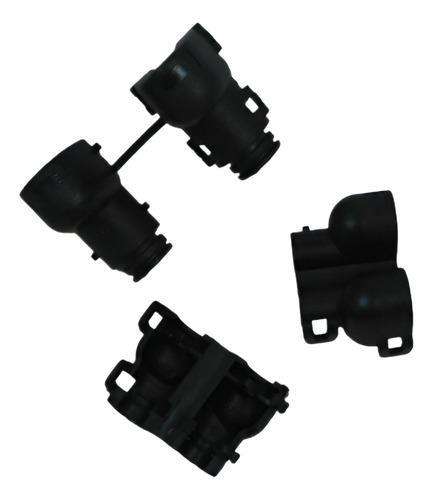 Adaptador Amp 6 - Ss - A - Nw 7,5 - Preto - 5 Unidades