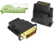 ADAPTADOR DVI MACHO X HDMI FEMEA  GOLD