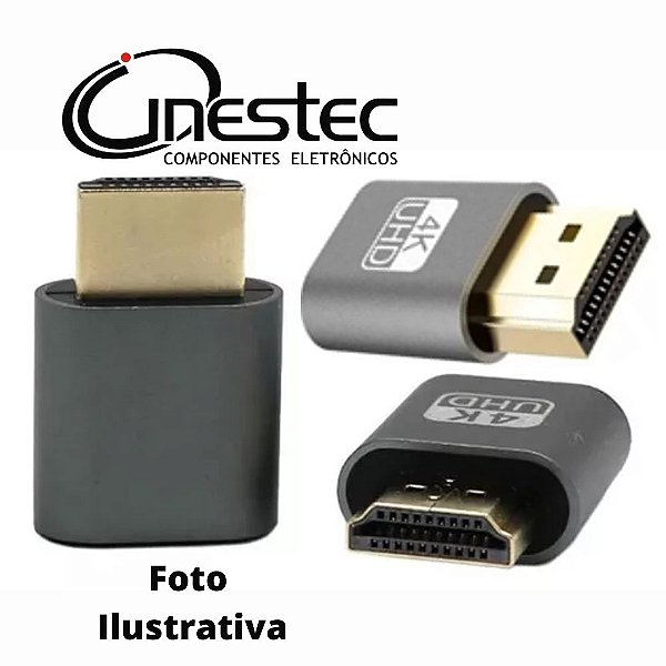 ADAPTADOR HDMI 4K DUMMY MACHO