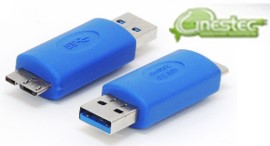 ADAPTADOR USB A MACHO X MICRO USB MACHO 5P 3.0