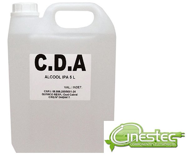 ALCOOL ISOPROPILICO GALAO DE 5L