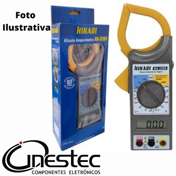 ALICATE AMPERIMETRO DIGITAL HA-3200